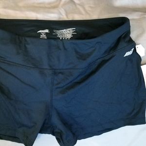 Black Spandex  Bike Shorts